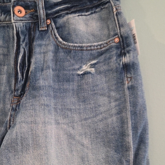 Edge Blue Jean Shorts Distressed Cut-Off Style Women's Size 10 - Picture 9 of 13